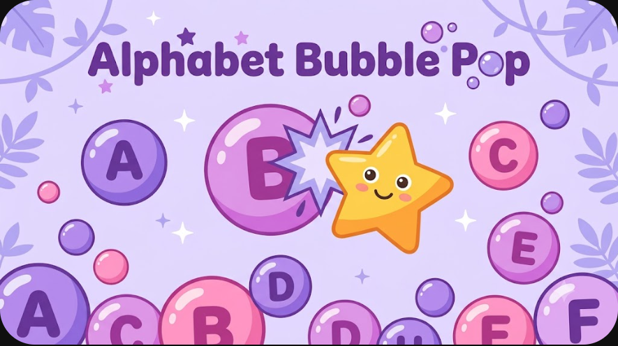Alphabet Bubble Pop - ABC learning game