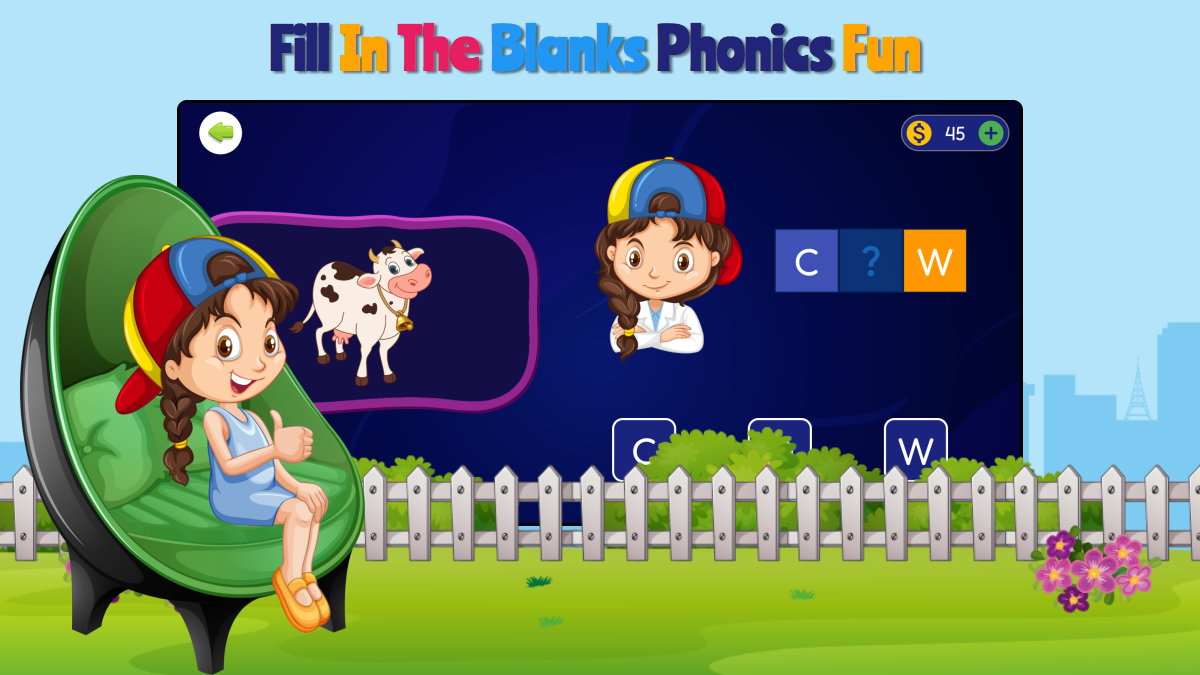 Phonics & Spelling - Kids Game