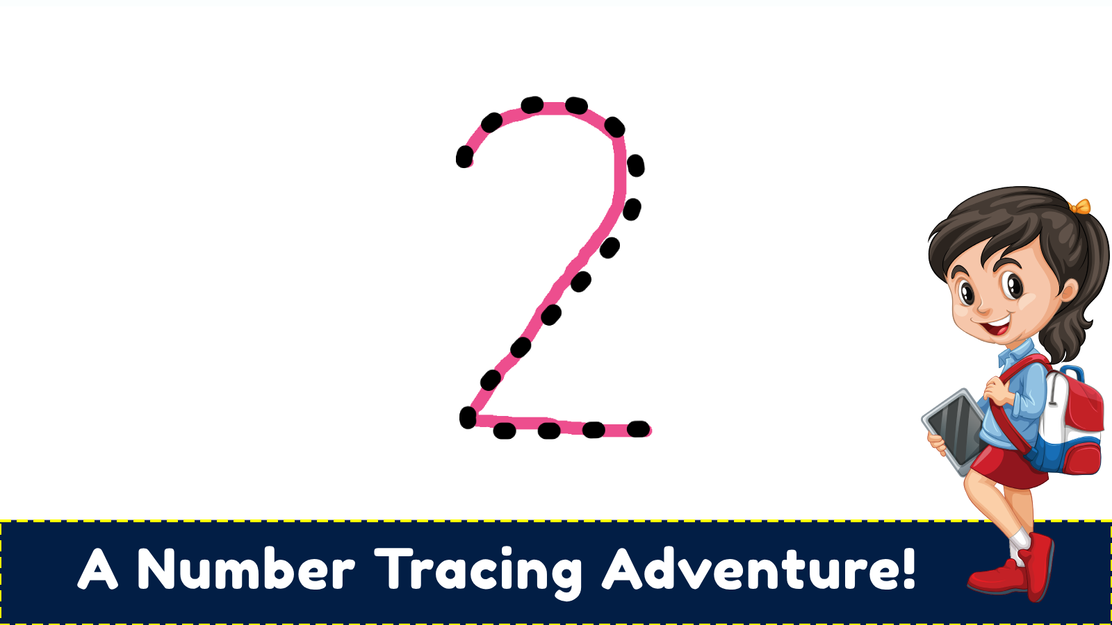 A number tracing adventure