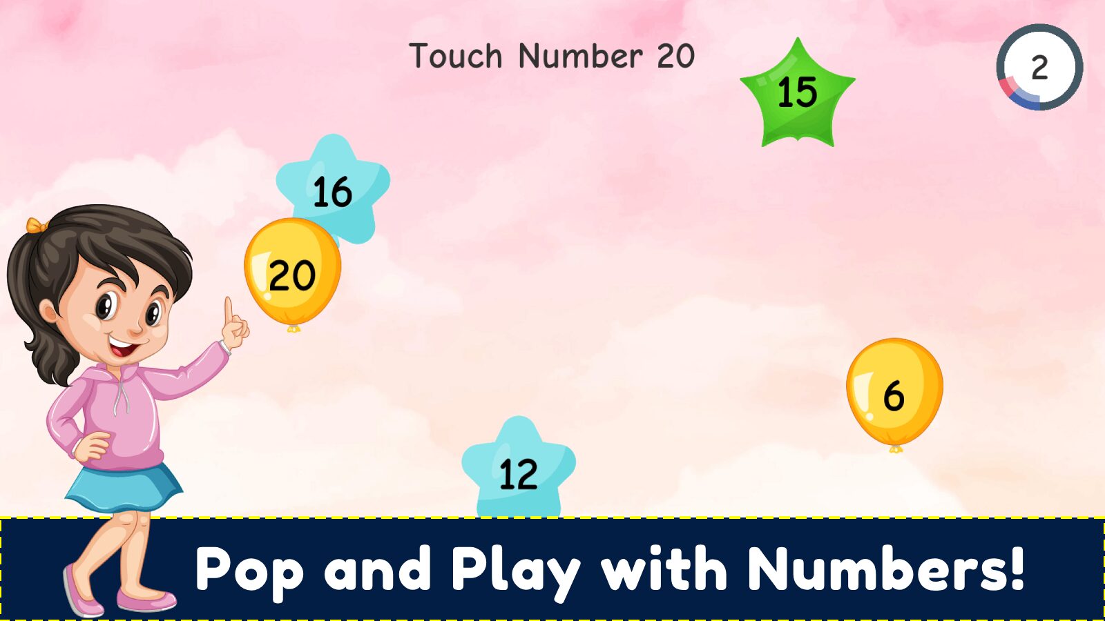 Pop and play with numbers