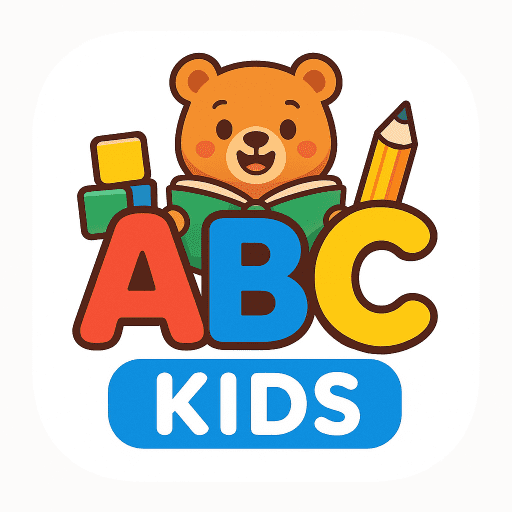 ABC Kids Fun Learning Game app logo by RJ App Studio