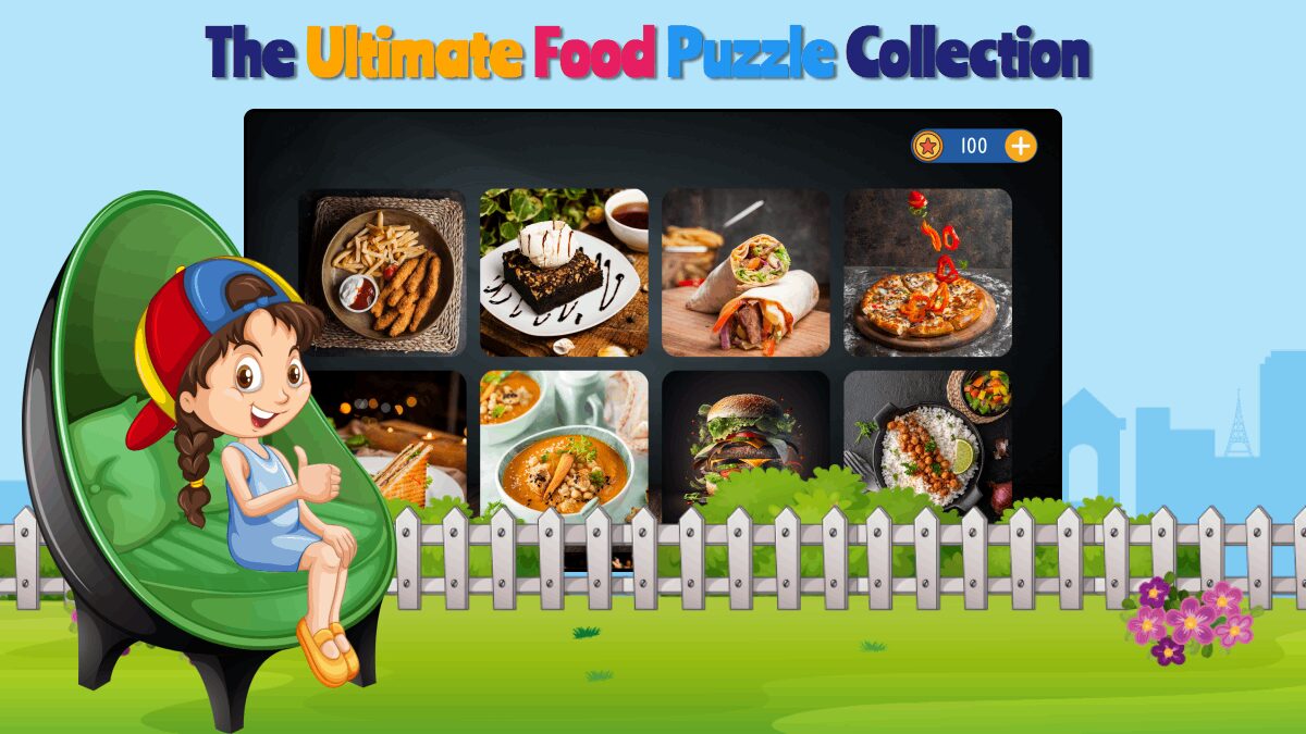 The Ultimate Food Puzzle Collection showcasing delicious dishes and culinary delights