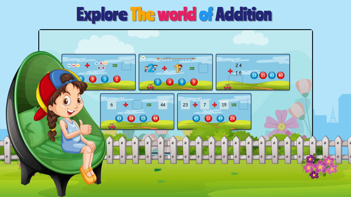 Explore the world of addition with fun and interactive math activities