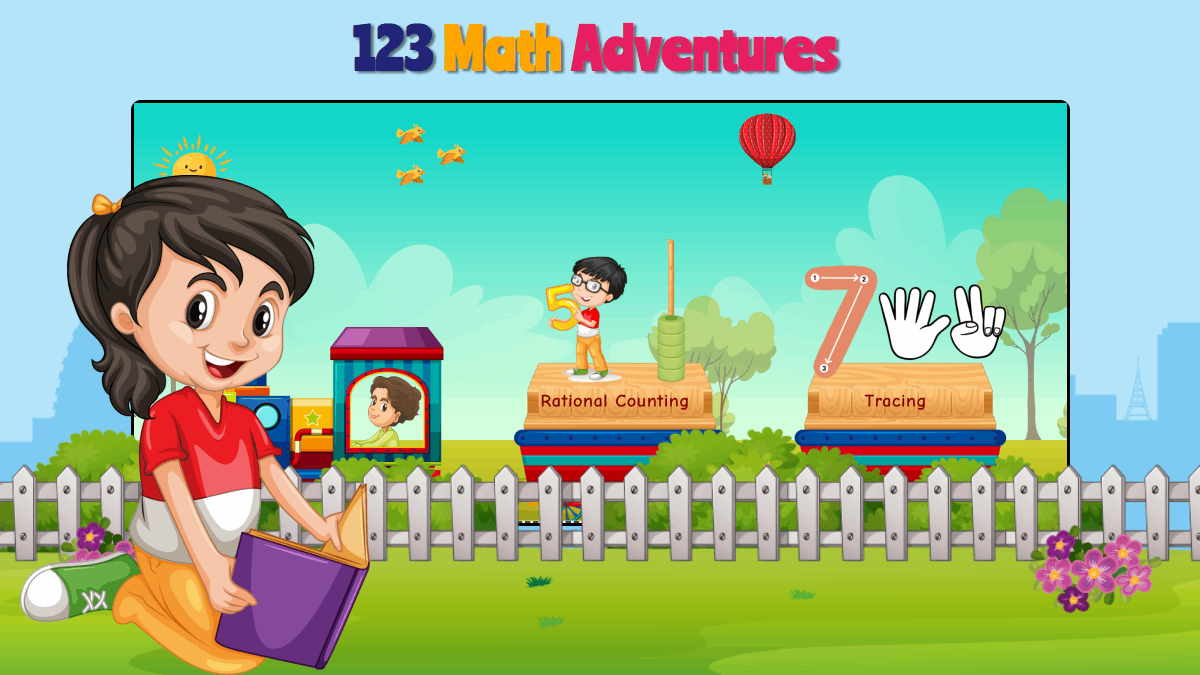 123 Math adventures for preschoolers to learn numbers and counting