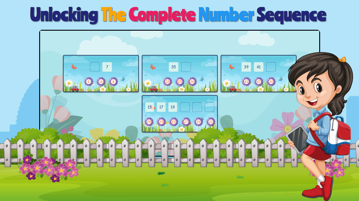 Unlock the complete number sequence with engaging educational activities