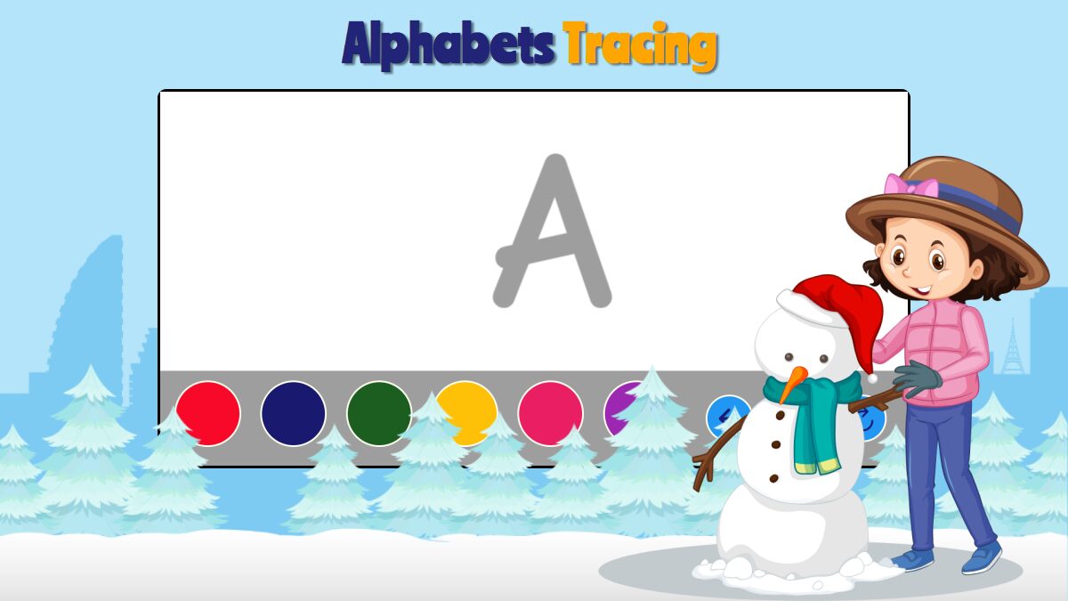 Alphabets tracing